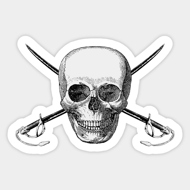 Warrior Skull Sticker by ExtraExtra